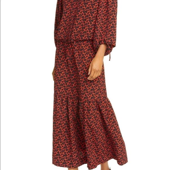 RODEBJER Ziga Maxi‎ Skirt, Red/Black, Size Small (2/4), Designer, Red/Black, NWT - Picture 7 of 16